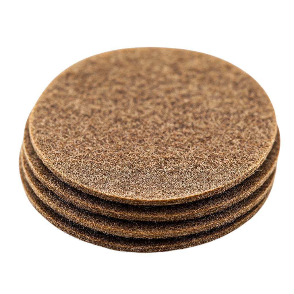Thwkb Adhesive Felt Furniture Pads - Durable Floor Protectors for Chair Legs, Sofas & Tables - Heavy-Duty Self-Stick Pads - Various Sizes