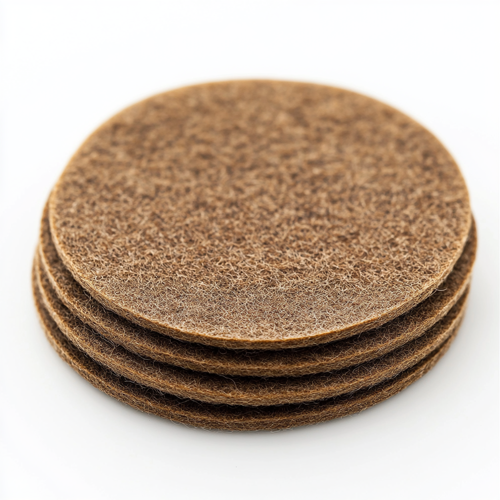 Thwkb Adhesive Felt Furniture Pads - Durable Floor Protectors for Chair Legs, Sofas & Tables - Heavy-Duty Self-Stick Pads - Various Sizes