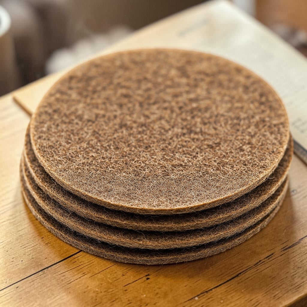 Thwkb Adhesive Felt Furniture Pads - Durable Floor Protectors for Chair Legs, Sofas & Tables - Heavy-Duty Self-Stick Pads - Various Sizes