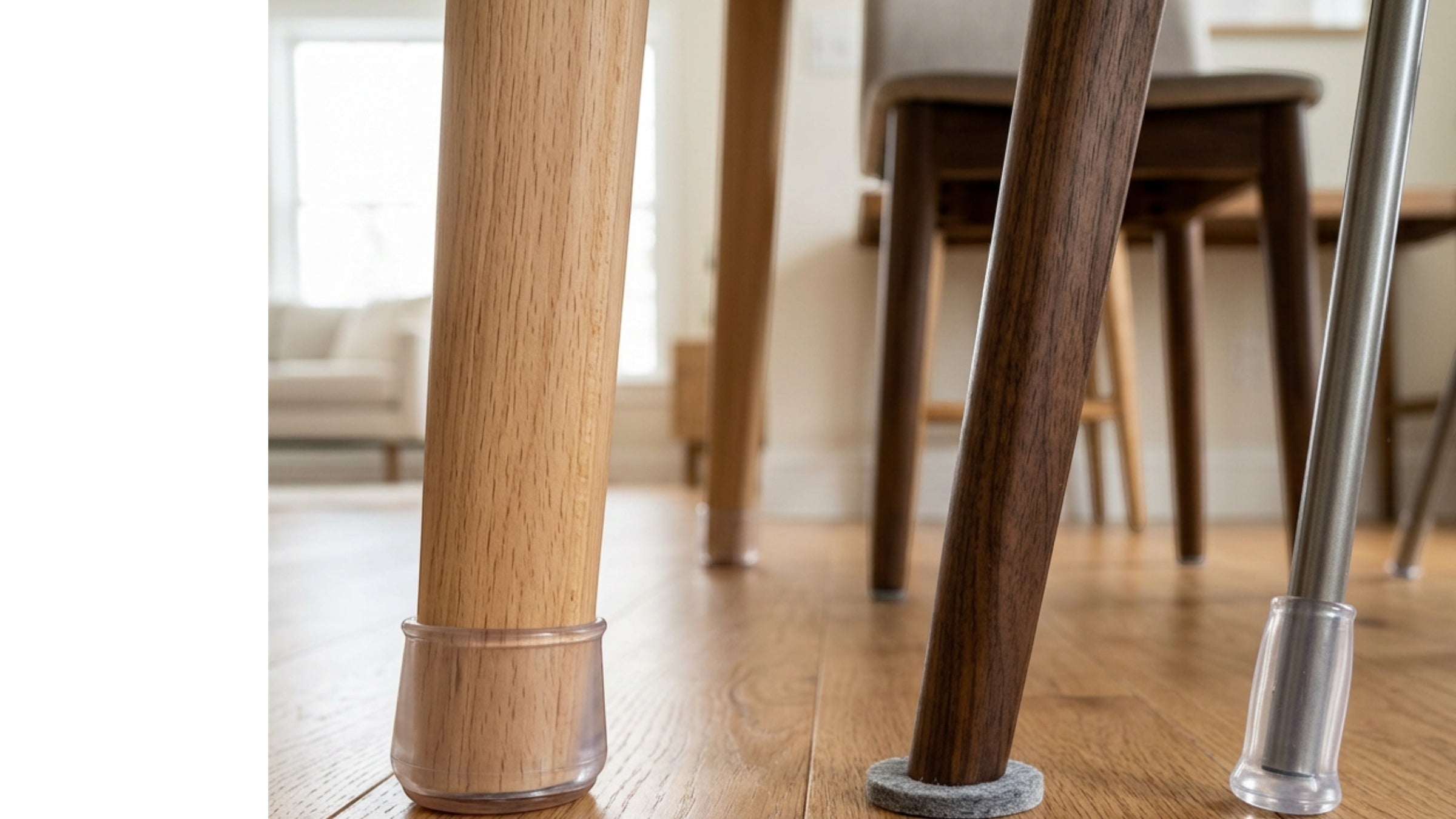 Thwkb table leg protectors and furniture foot pads